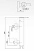 Cezares GARDA-DDM-01-Cr GARDA-DDM-01-Cr Смеситель для душа однорычажный в комплекте с ручным душем, исполнение хром, ручки