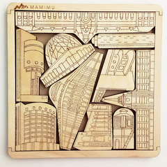 Деревянный пазл Екатеринбург