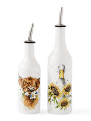 Набор из 2 бутылок для масла и уксуса "Бык и Утка", Wrendale Designs