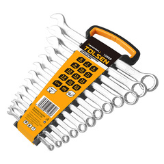 TOLSEN (TT15888) Набор комбинированных ключей, 6-22 мм, 12 предметов