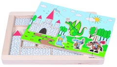 Развивающий Пазл "Замок" ((Цвет:нет, Разм.:310 x 224 x 24 mm))