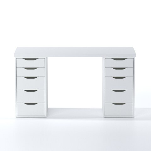 Стол письменный Ингар 2/55, 140*73*55 см, белый