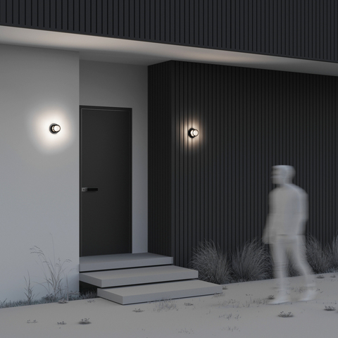 Уличный настенный светодиодный светильник Maytoni Wolseley Road O011WL-L6B