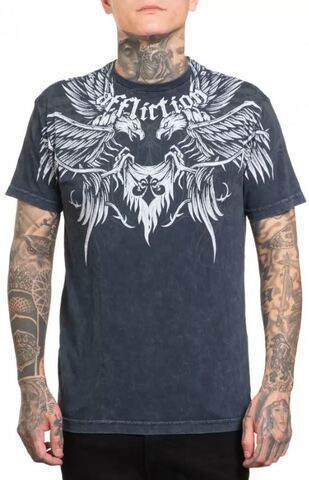 Affliction | Футболка мужская PROTECTOR Tee A26094 перед