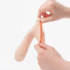 Насадка-удлинитель Yes! с втулкой, S, длина 16 см, диаметр 4.5 см