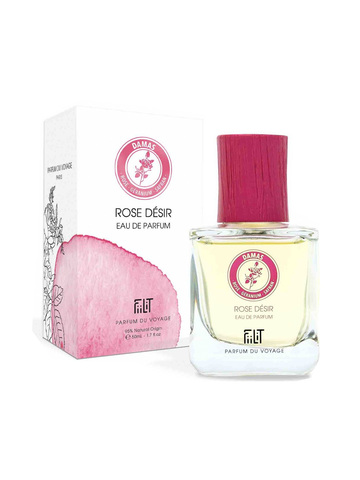 Fiilit Parfum Du Voyage ROSE DESIR - DAMAS unisex 50ml edp NEW