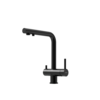 Sancos Foster SC4014MB Смеситель для кухни с краном для фильтрованной воды, цвет: черный матовый