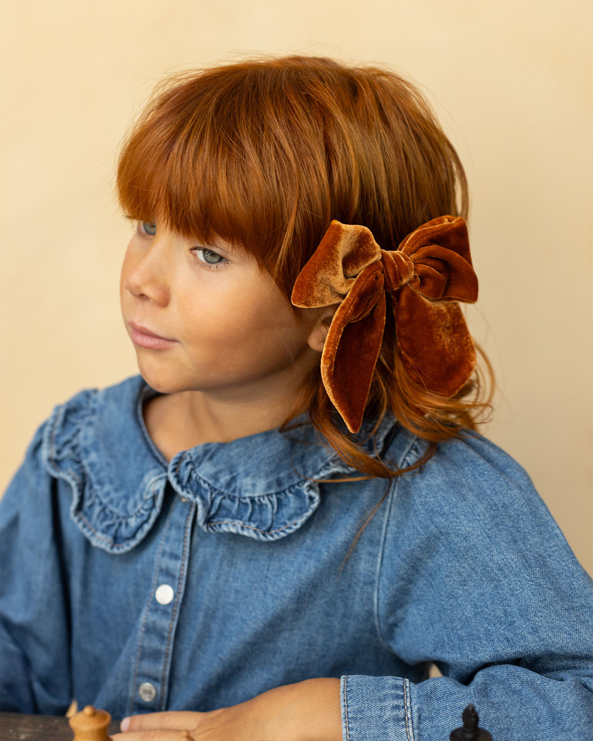 Бархатный бант JOZEPHINE