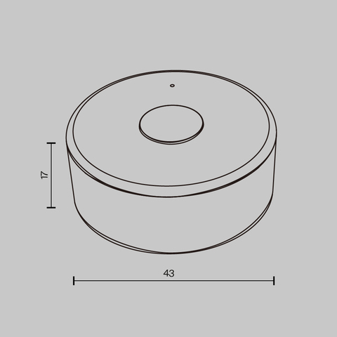 Пульт для светодиодной ленты Maytoni DIM 1 зона 711037
