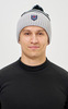 Шапка Nordski Severe Black/Grey/White