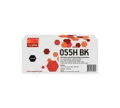 Картридж EasyPrint LC-055H BK для Canon i-SENSYS LBP663/664/MF742/744 (7600 стр.) черный, с чипом 3020C002
