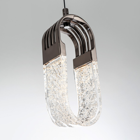 Подвесной светодиодный светильник Modestyle MS.1717.1 BK