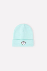 шапка  для девочки  КВ 20225/ш/светлая бирюза