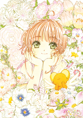 CLAMP COLOR SHIRO, официальные иллюстрации с выставки CLAMP (ПРЕДЗАКАЗ!)