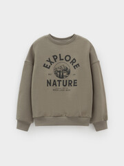 джемпер  для мальчика  КР 302782/темно-оливковый к652