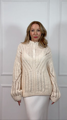 Мастер-класс по вязанию спицами свитера 