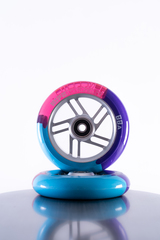 Набор колес HIPExtreme H5 mix 110*24 мм, серебро/розовый/голубой/фиолетовый