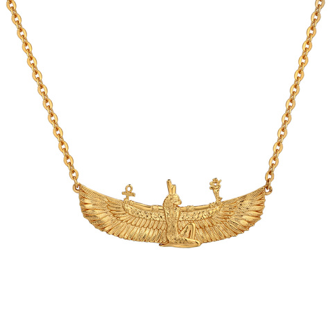 Колье-цепь ISIS позолота