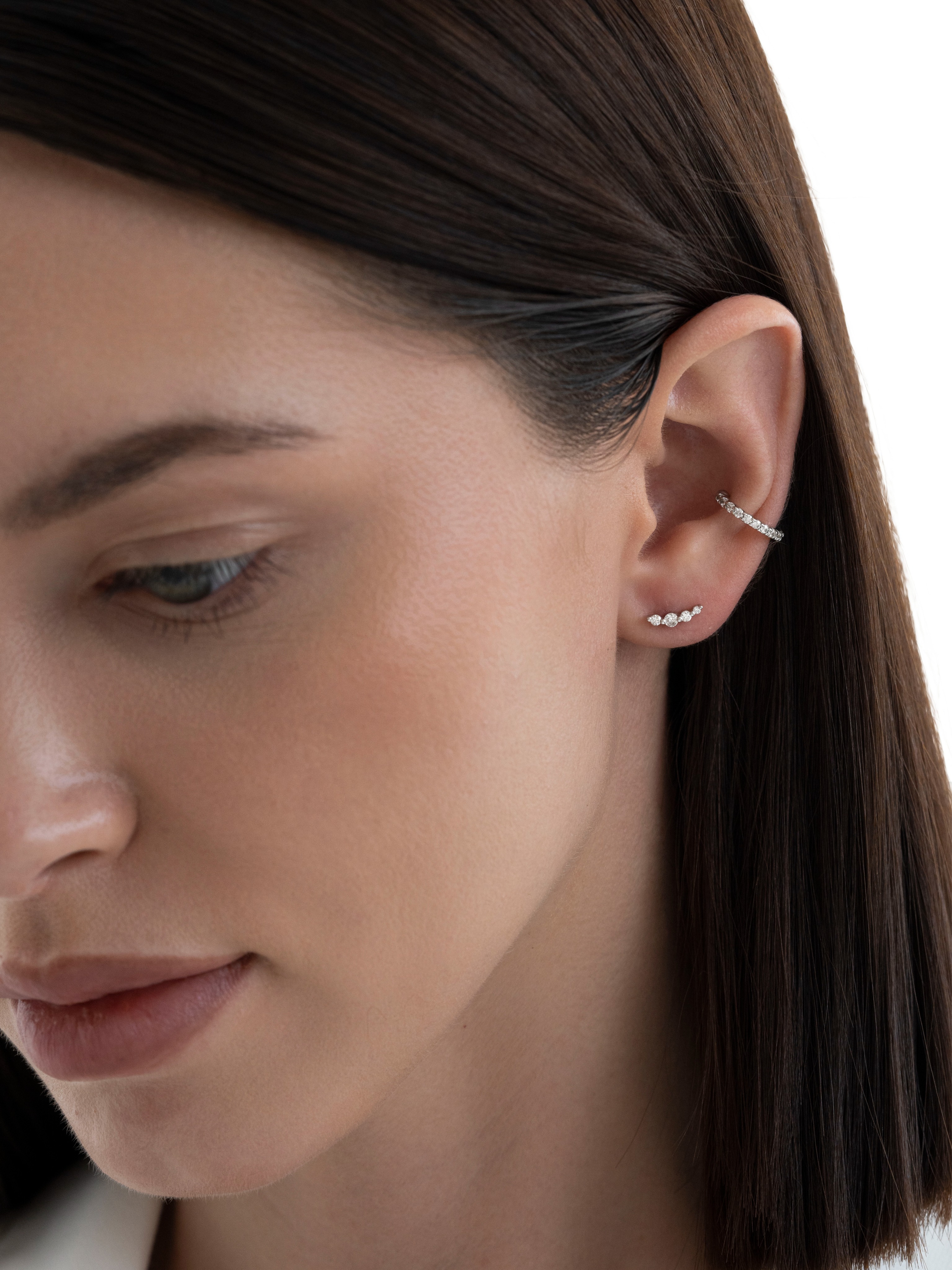 Серьги-гвоздики Схолия