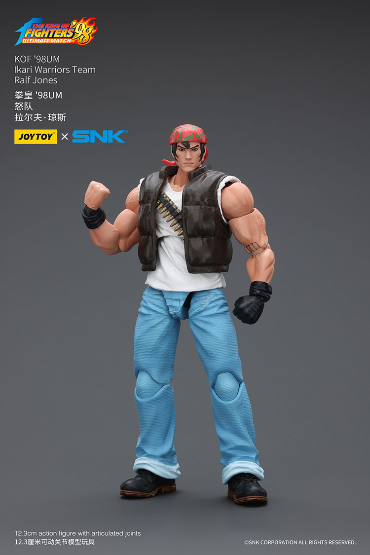Фигурка Ральф Джонс из игры Король бойцов 1/18