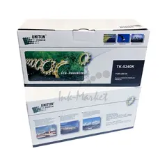 Совместимый тонер-картридж UNITON Premium TK-5240K для KYOCERA ECOSYS P5026/M5526 ч (4K) GREEN LINE (Eco Protected)