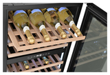 Винный шкаф Zugel ZCWI570DB черный
