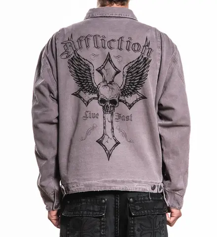 Куртка Live Fast Canvas Jackets Affliction