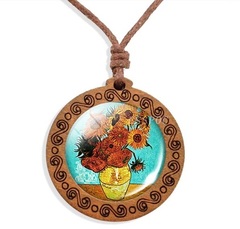 Boyunbağı \ Ожерелье \ Necklace Van Gogh 2