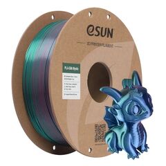 Пластик для 3D-печати eSUN PLA-Silk Mystic, 1,75 мм, 1 кг, красный/зелёный/синий, PLA-SKMC175S-RGU1Y1