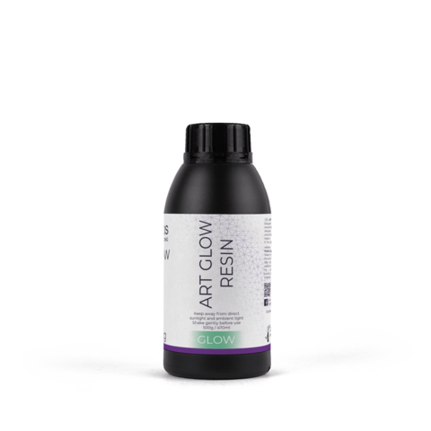 Фотополимер HARZ Labs ART Glow Resin, светящийся зеленый (0,5 кг)