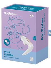 Вибро-вакуумно-волновой стимулятор для пар Satisfyer Pro 4 Couples - 