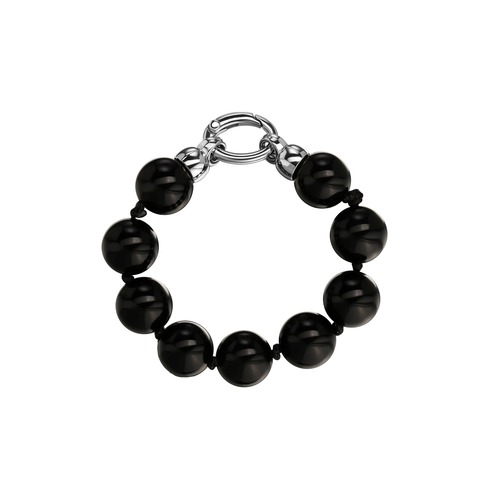 Браслет VIVIENNE из обсидиана