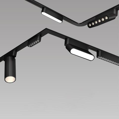 359258 SHINO NT23 049 черный Трековый светильник для низковольтного шинопровода IP20 LED 12W 48V 1020Лм 3000К SMAL