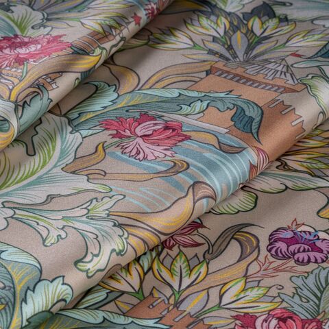 Наволочка 50x70 Mollen Рассвет пудровая шелковая