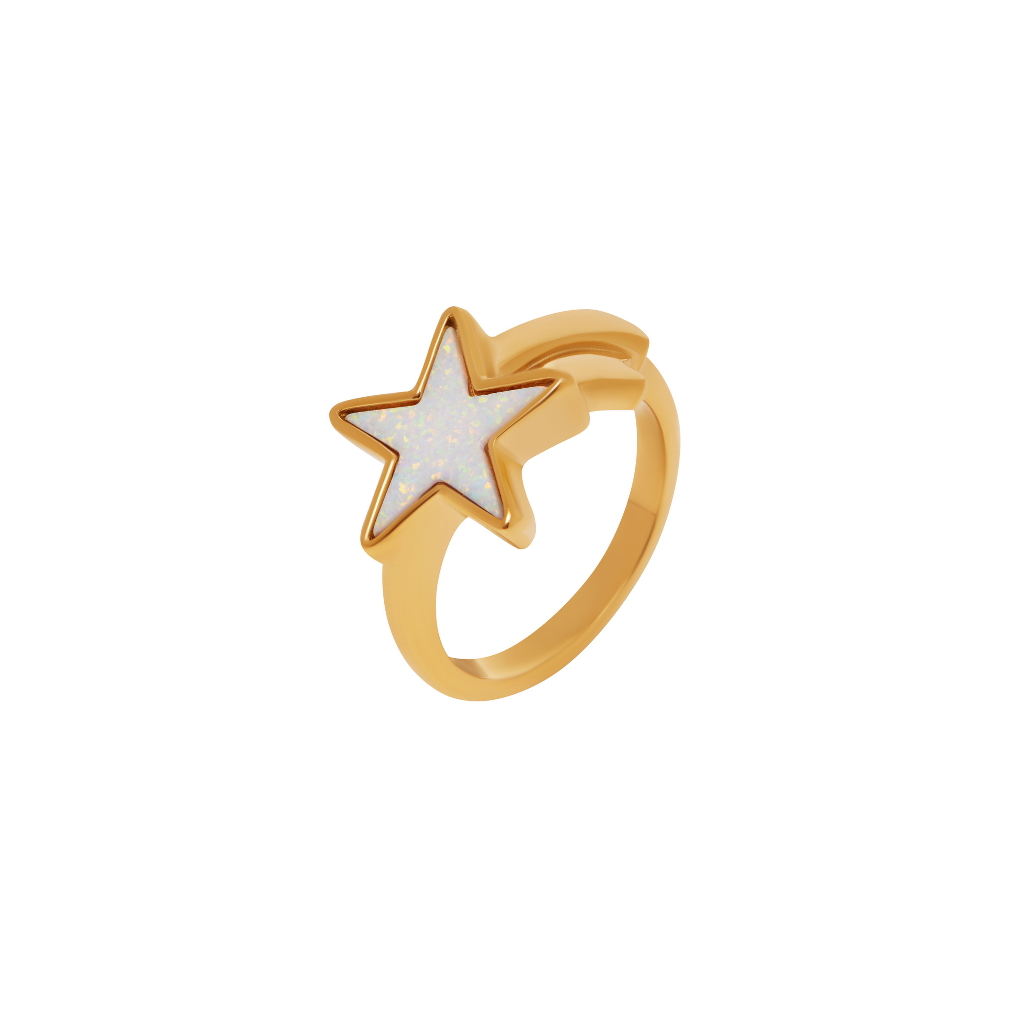 JULY CHILD Кольцо Shooting Star Ring july child кольцо starstruck ring – lime