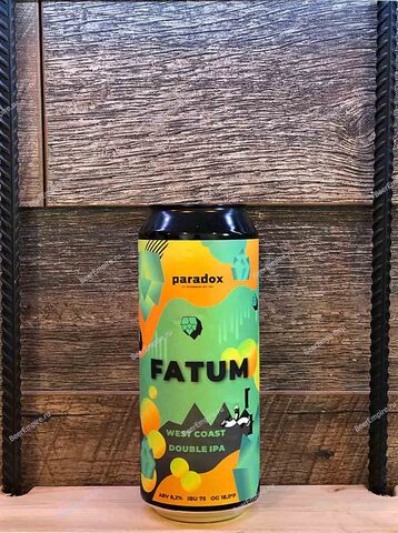 Paradox Fatum West Coast DIPA 0,5 л. ж/б