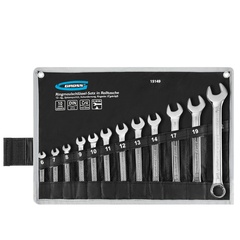 15149  Набор ключей комбинированных 6-22 мм, 12 шт, CrV