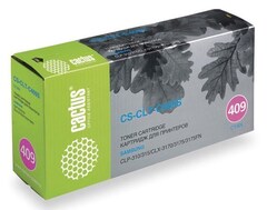 Картридж лазерный Cactus CS-CLT-C409S CLT-C409S голубой (1000стр.) для Samsung CLP-310, 315, CLX-3170, 3175, 3175FN