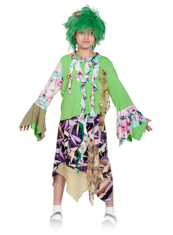 Карнавальный костюм Кикимора детский