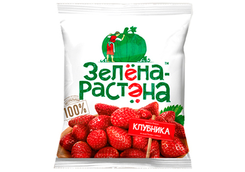 Клубника замороженная, 300г
