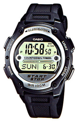 Наручные часы Casio W-756-1A фото