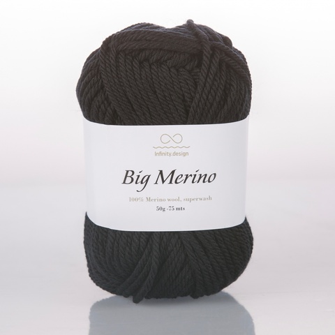 Пряжа Infinity Big Merino 1099 черный