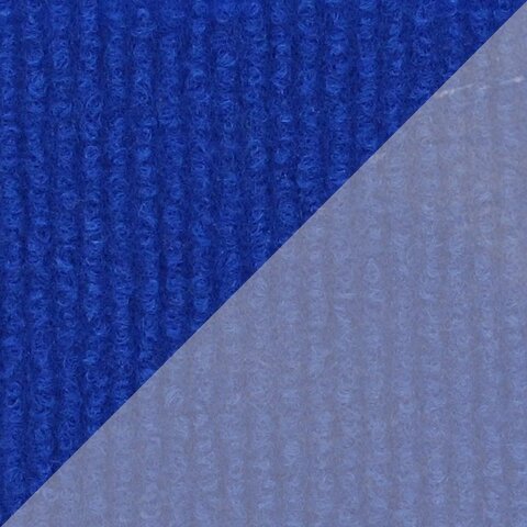 Полотно нетканое иглопробивное Экспоплей синий с защитной пленкой, ширина 2м, рулон 100 кв.м