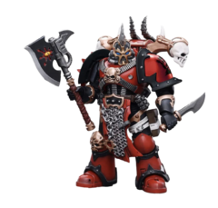 Фигурка Warhammer 40000  Chaos Space Marines Red Corasirs Exalted Champion Gotor the Blade 1:18