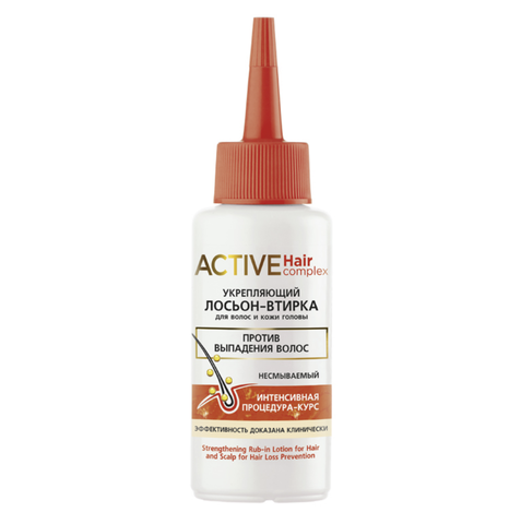 ACTIVE HairComplex Лосьон-втирка укрепляющий для волос и кожи головы 80мл Витекс