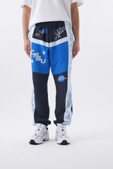 Штаны мужские из 100% Хлопка "Retro Sport" Синий