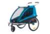 Картинка велоприцеп Thule Chariot Coaster2 (с велосцепкой и прогулочным набором) синий  - 1