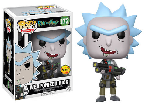 Funko POP! Rick and Morty: Weaponized Rick (Chase Exc) (172)