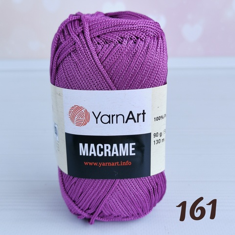 YARNART MACRAME 161, Цикламен