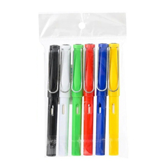 
          Карандаш вечный, чернографитный, Basir, с ластиком, разноцветные яркие цвета корпуса, 6 шт
